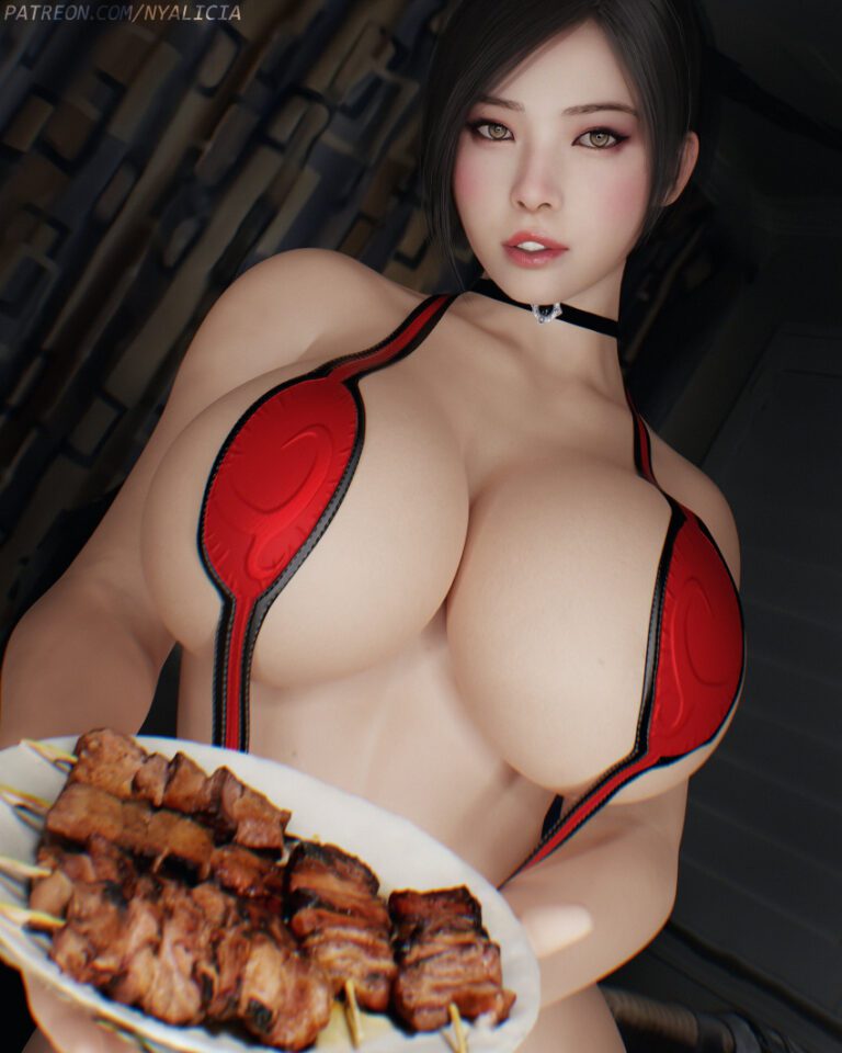 Resident Evil Hot Hentai Big Breasts Large Breasts Blender