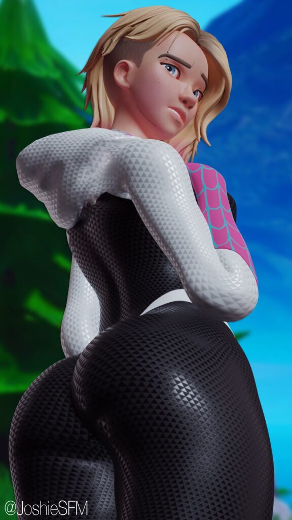 Spider Gwen Sex Art Jinxed Xp Gwen Stacy Presenting Ass Focus