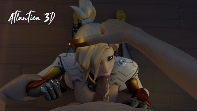 Overwatch Hot Hentai Fellatio Blowjob Mercy Atlantica3d