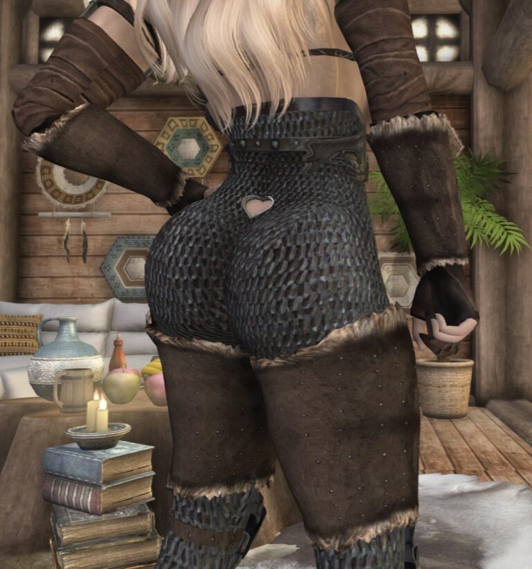 Skyrim Game Hentai Hand On Hip Bikini Armor Huge Breasts Armor