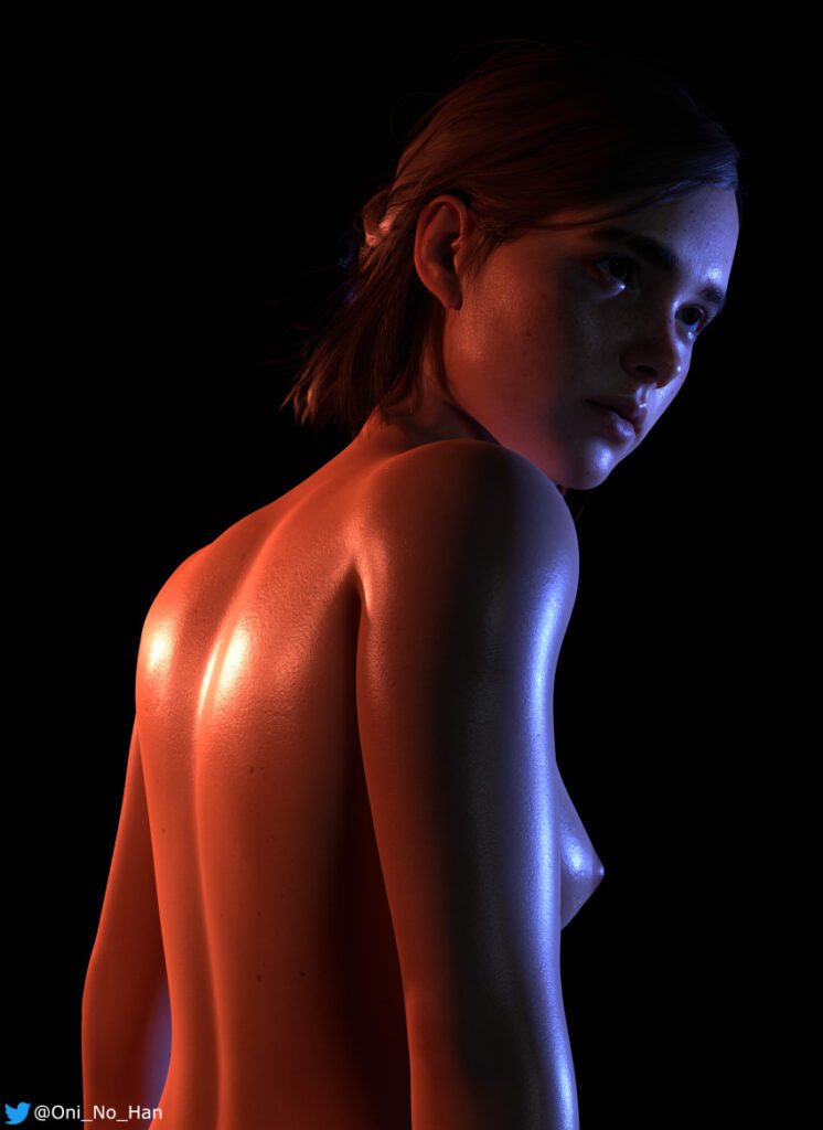 Ellie Rule Porn Solo Focus Black Background The Last Of Us Edium