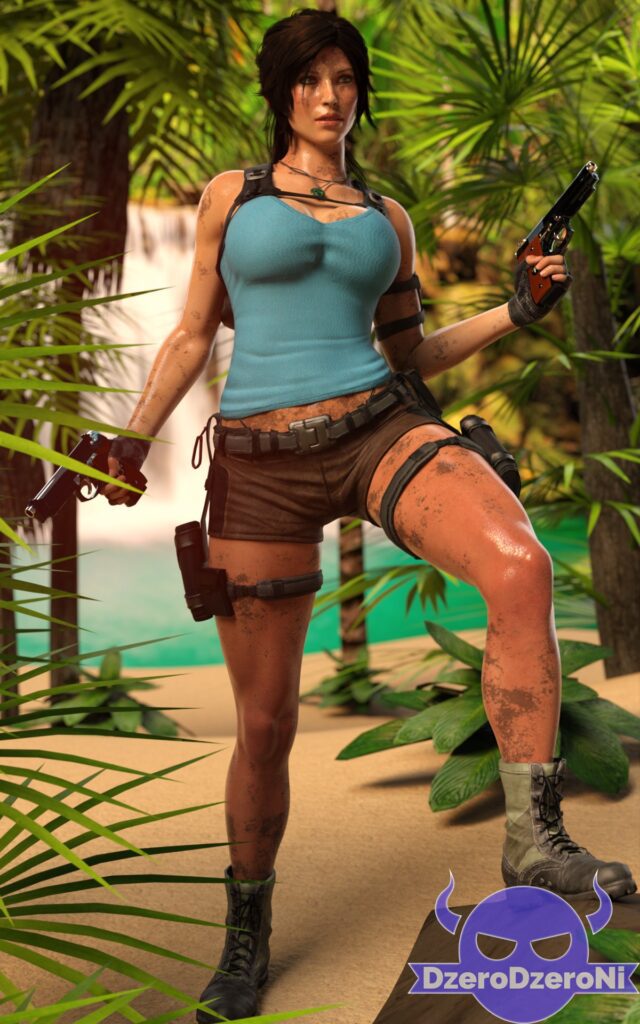 Tomb Raider Hentai Xxx Busty Long Hair Brown Hair Female Only