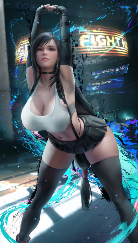 Final Fantasy Hentai Final Fantasy Vii Thick Thighs Big Ass Tifa