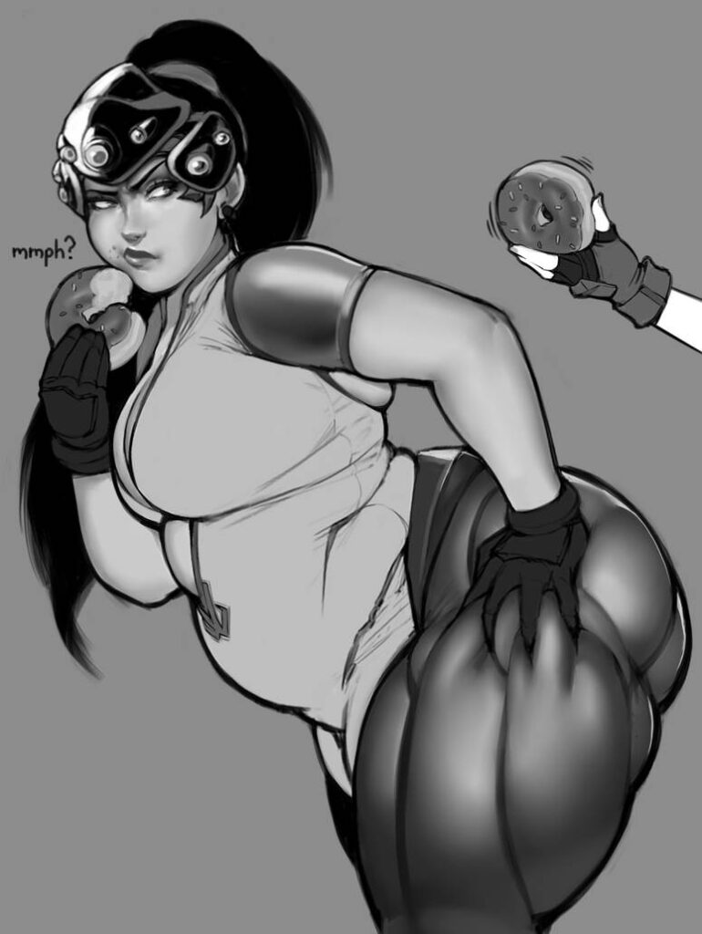 Overwatch Game Hentai Blizzard Entertainment Thick Thighs Cyberpunk