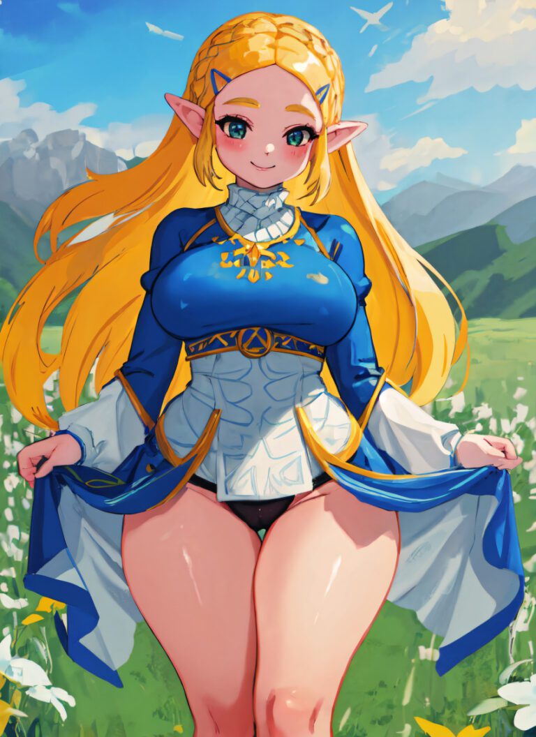 The Legend Of Zelda Porn Gerudo Dress Lift Heart Valorant Porn