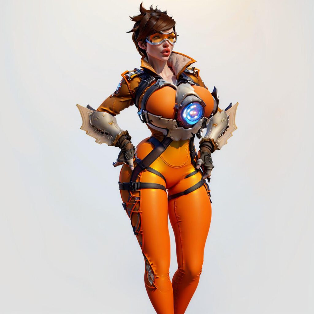 Overwatch Hentai Xxx Voluptuous Female Curvy Body Big Ass