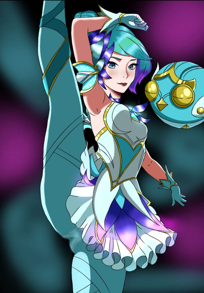 League Of Legends Hentai Xxx Star Guardian Series Athletic Female