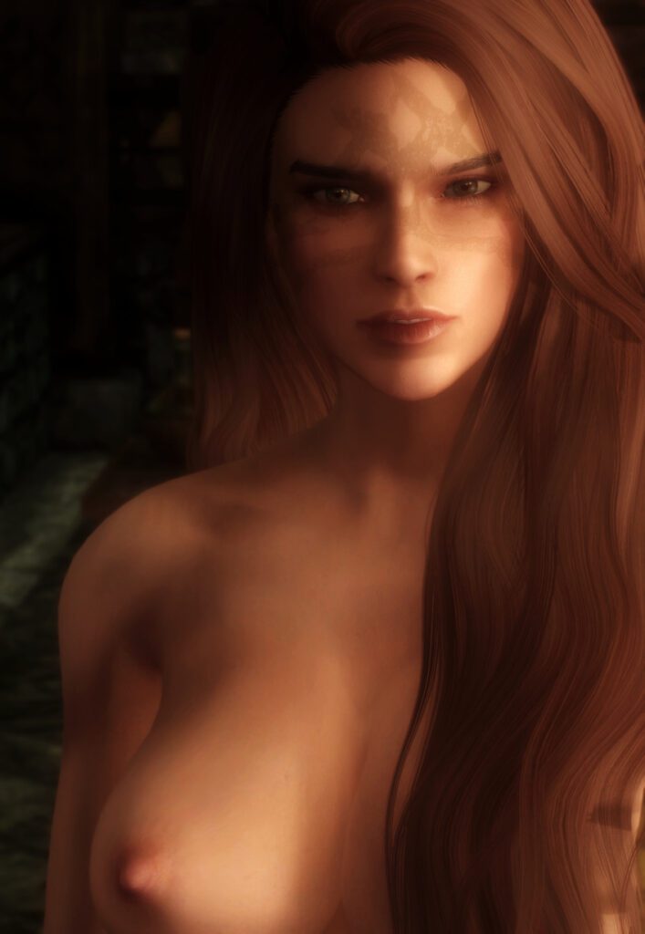 Skyrim Hot Hentai Lips Breasts Nude Nonstickypants Nipples Brown