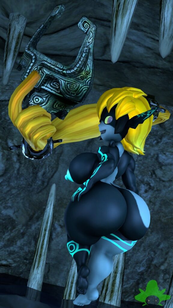 The Legend Of Zelda Hentai Xxx Naked Imp Midna Helmet Ass Female