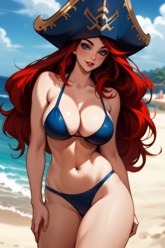 League Of Legends Hot Hentai Riot Games Female Ai Generated Beach