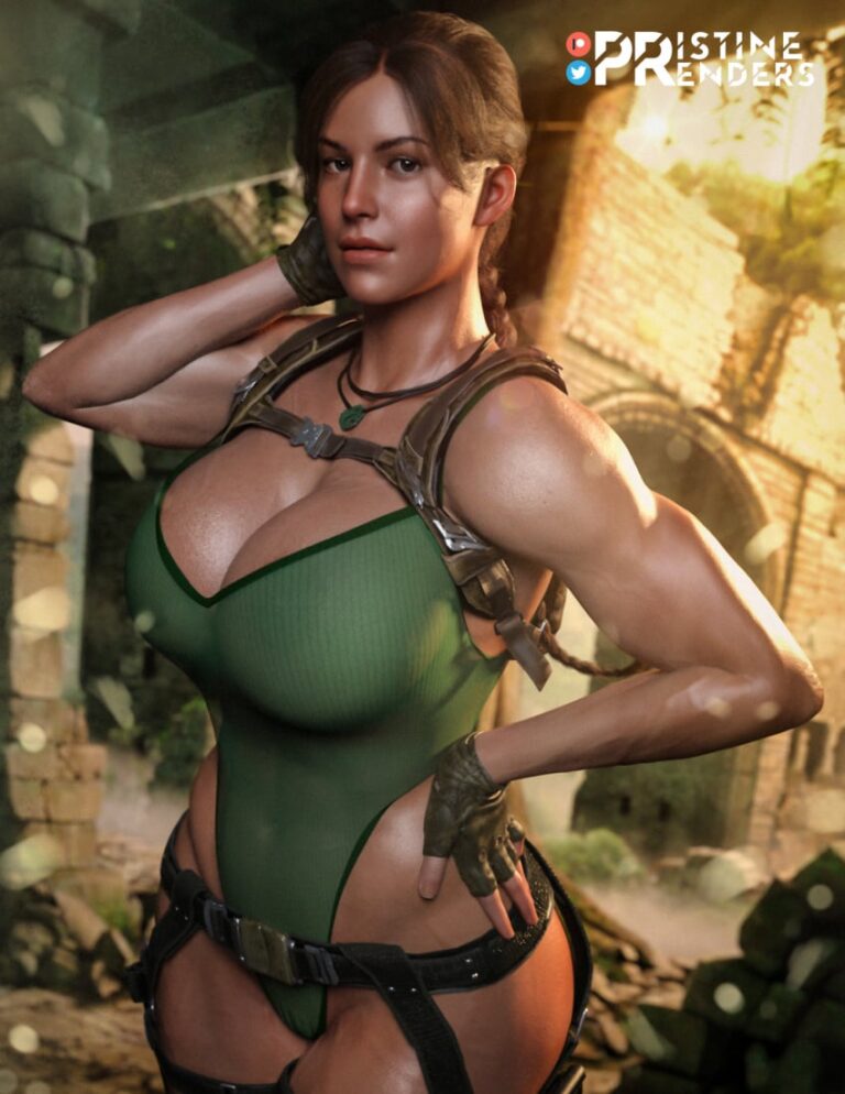 Tomb Raider Free Sex Art Female Backpack Toned Athletic Female