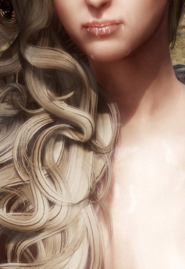 Skyrim Hentai Art Nonstickypants Cum On Lips Milf Cum On Face