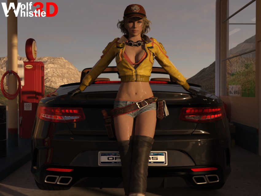 final-fantasy-hentai-porn-–-shorts,-sweaty-body,-sweaty,-tomboy,-female-only,-gas-station,-final-fantasy-xv