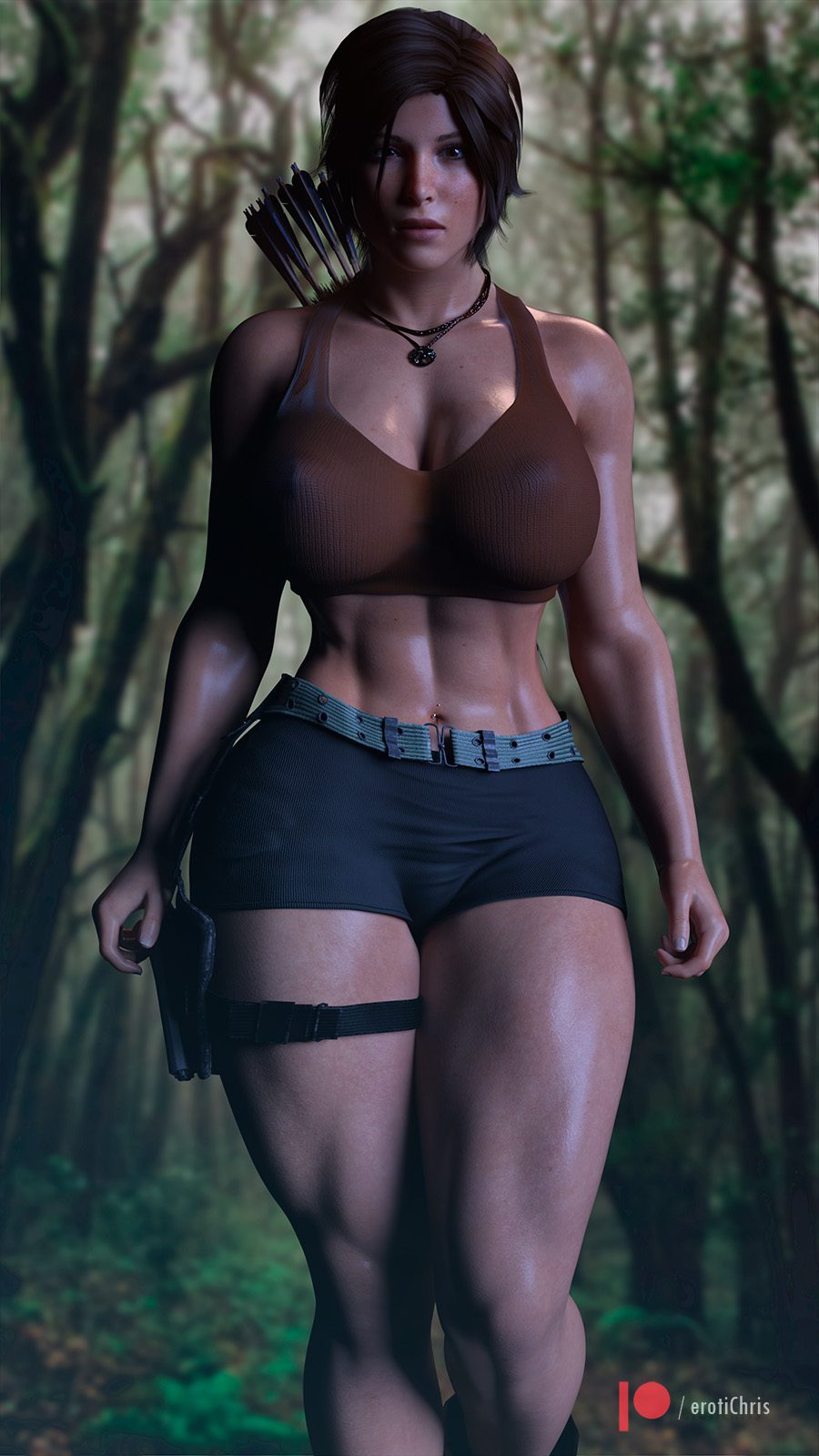 Tomb Raider Game Porn - Tomb Raider Game Porn - Hourglass Figure, Breasts, Thick Ass, Forest -  Valorant Porn Gallery