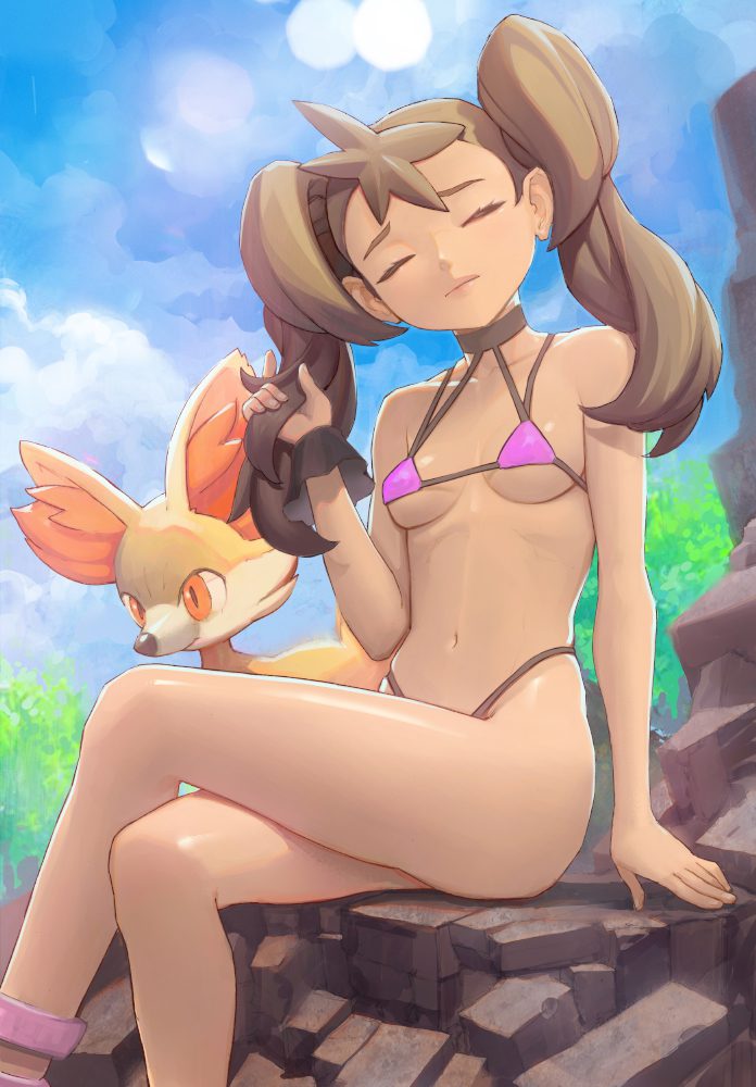 Pokemon Shauna Porn - Shauna Hentai - Curvy Female, Micro Bikini, Small Tits, Pokemon Xy, Curvy  Figure, Looking At Viewer - Valorant Porn Gallery