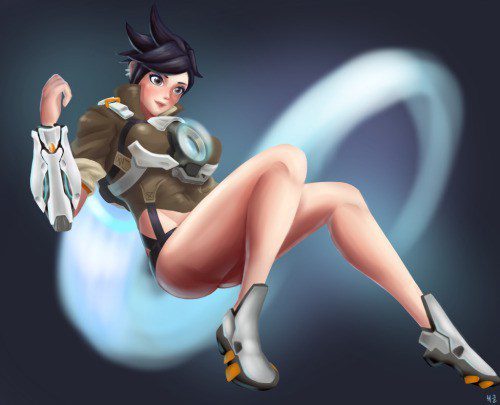 overwatch-porn-–-pistols,-tracer,-guns,-danichi,-blink,-jacket,-female