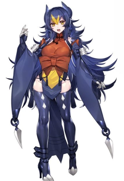 pokemon-sex-art-–-garchomp,-white-background,-female,-female-only