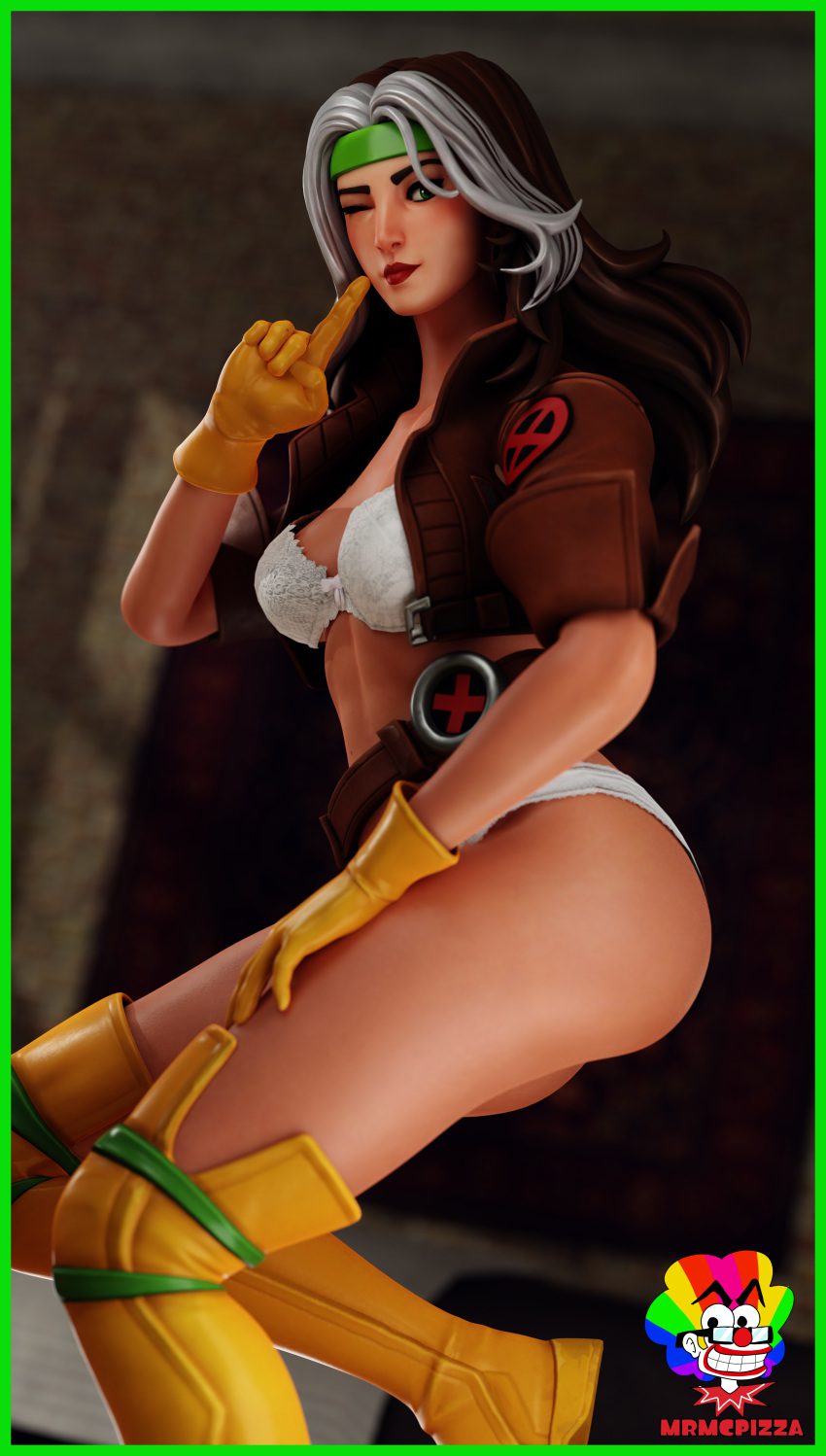 Fortnite Porn - X-men, White Panties, Solo Female, Brown Hair, Rogue (x-men)  - Valorant Porn Gallery