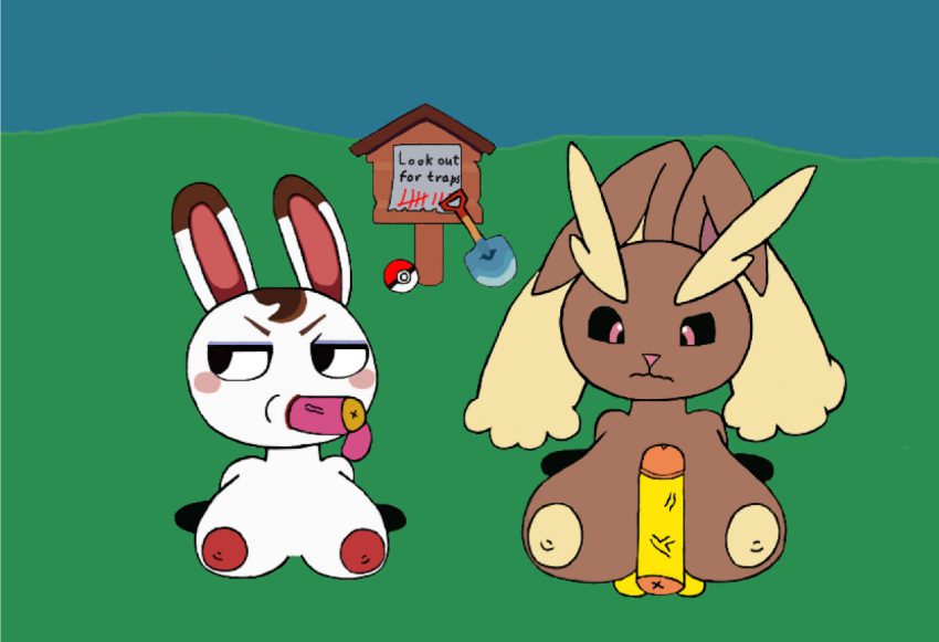 pokemon-hot-hentai-–-animal-crossing,-bronygirls,-disembodied-penis,-titjob,-oral,-lopunny