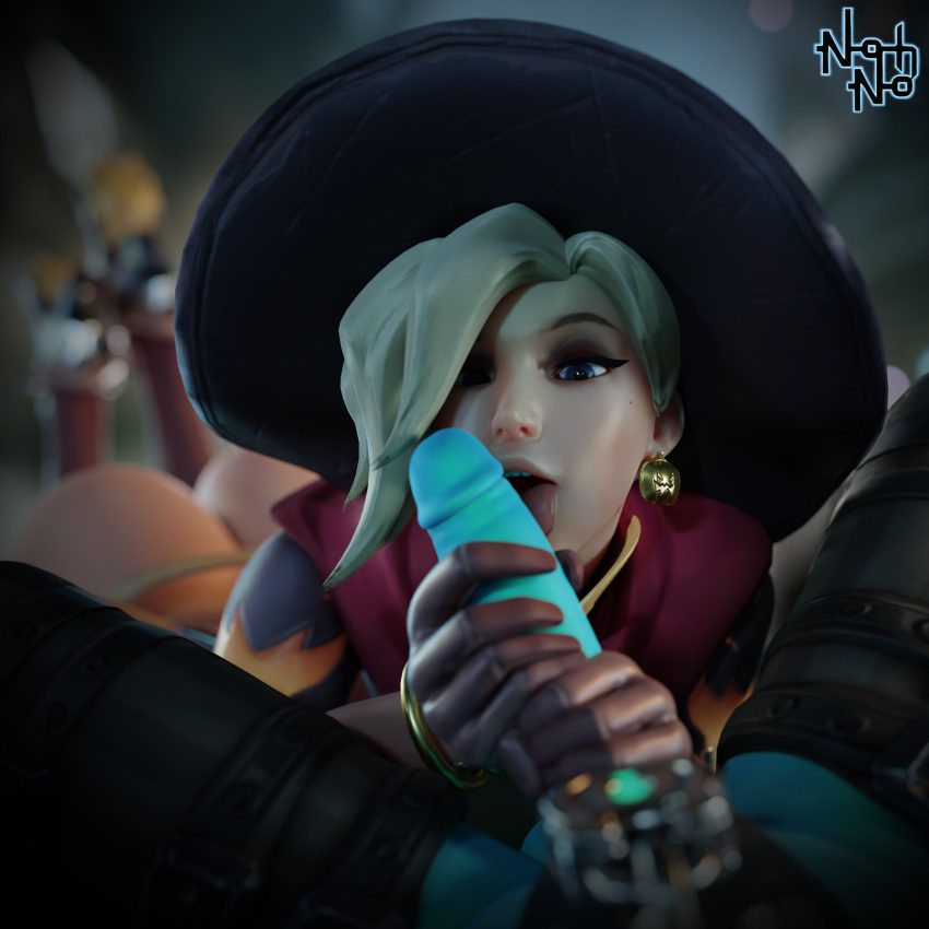 overwatch-porn-hentai-–-witch-hat,-halloween,-big-penis,-futanari,-mercy