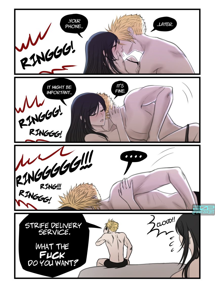 Final Fantasy Free Sex Art Azezazel Phone Call L Comic Page  