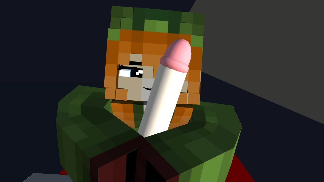 creeper-rule-xxx,-steve-rule-xxx-–-commission,-funny,-erect-penis,-orange-hair,