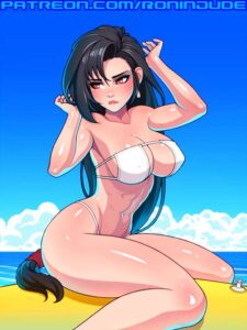 final-fantasy-hentai-–-tifa-lockhart,-ocean,-unhappy-female