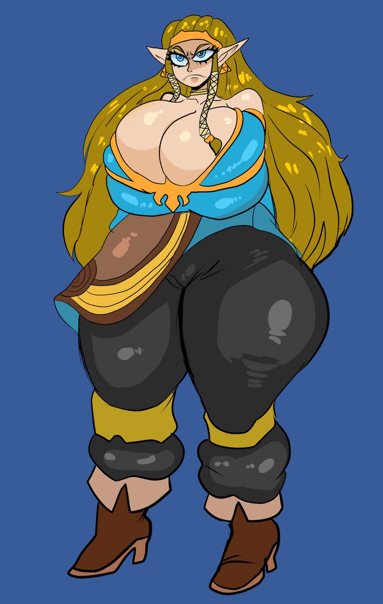 the-legend-of-zelda-hentai-xxx-–-commission,-blue-background,-big-breasts,-breasts