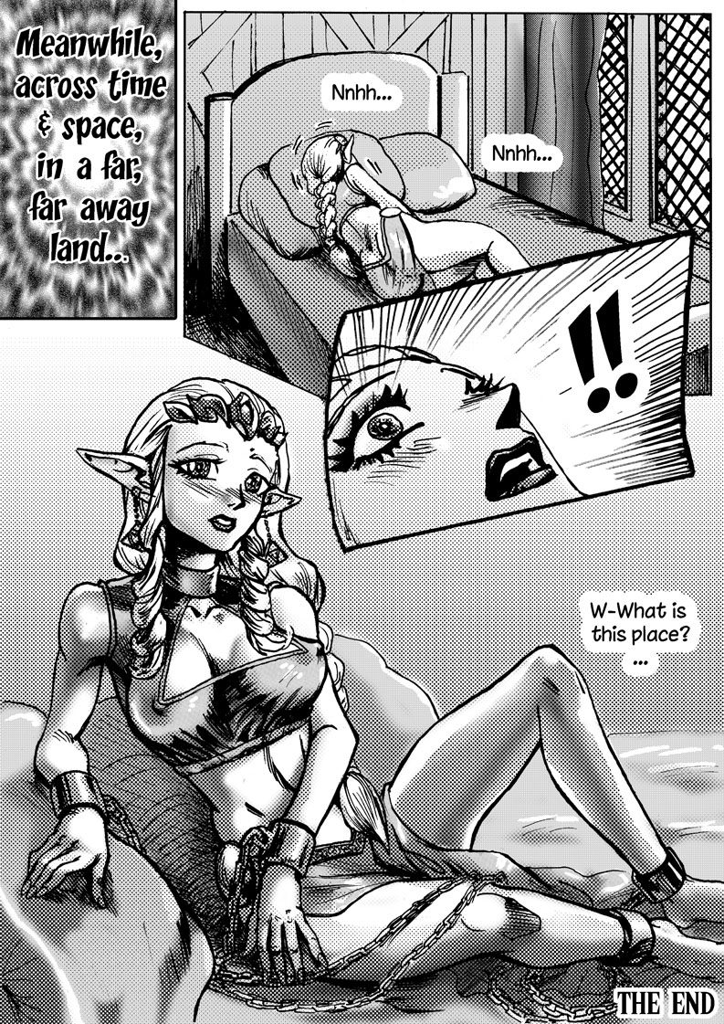 Slave Chains - The Legend Of Zelda Game Porn - Comic Page, English Text, Slave, Chains,  Cleavage, Braid - Valorant Porn Gallery