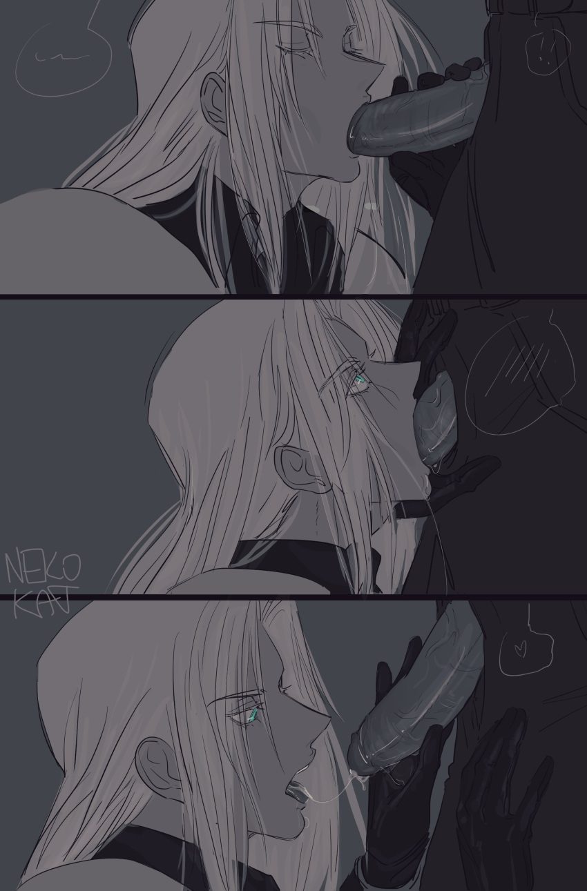 final-fantasy-xxx-art-–-white-hair,-zack-fair,-fellatio,-square-enix,-closed-eyes,-greyscale,-comic