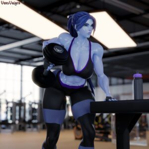 overwatch-xxx-art-–-ass,-thick-thighs,-lifting-weights,-blizzard-entertainment