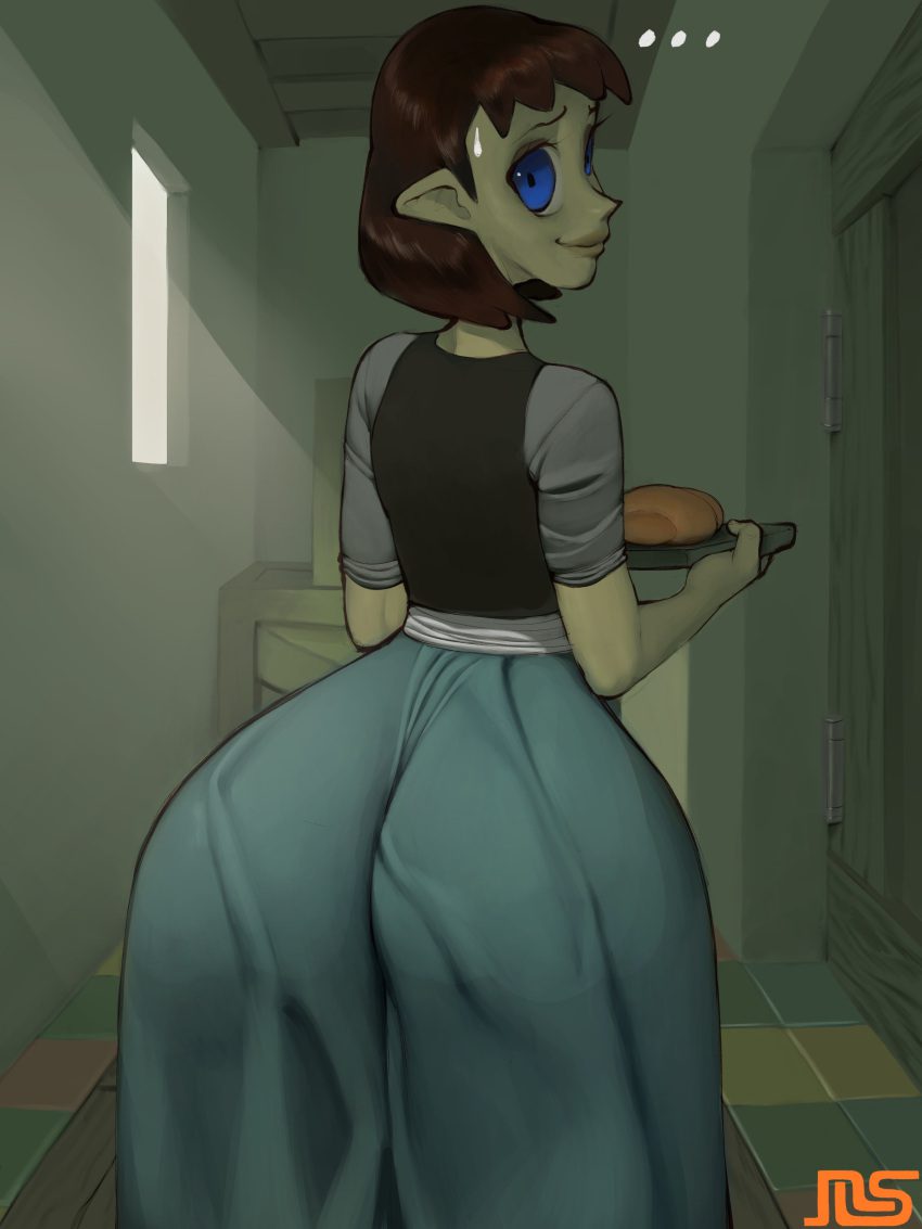 the-legend-of-zelda-sex-art-–-wide-hips,-blue-eyes,-back-view,-thick,-looking-at-viewer