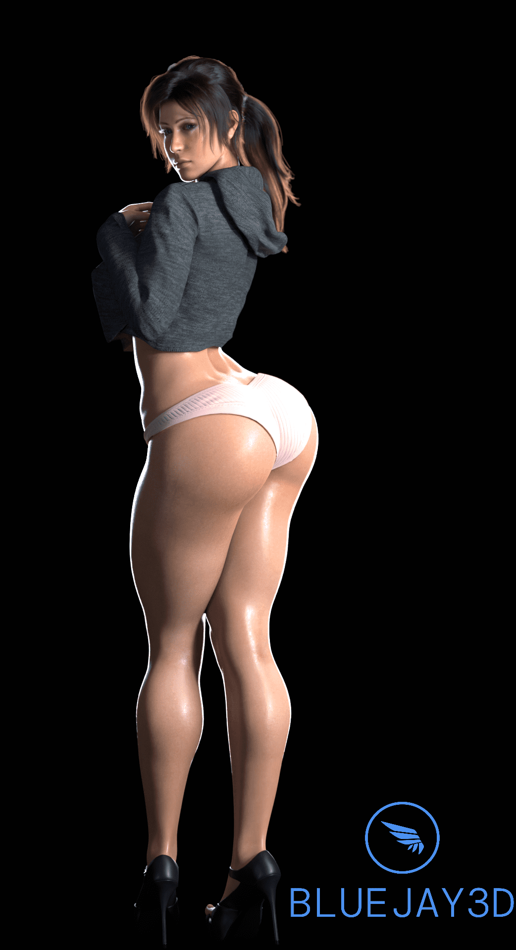 tomb-raider-hentai-–-big-breasts,-hoodie,-pinup,-ponytail,-underwear