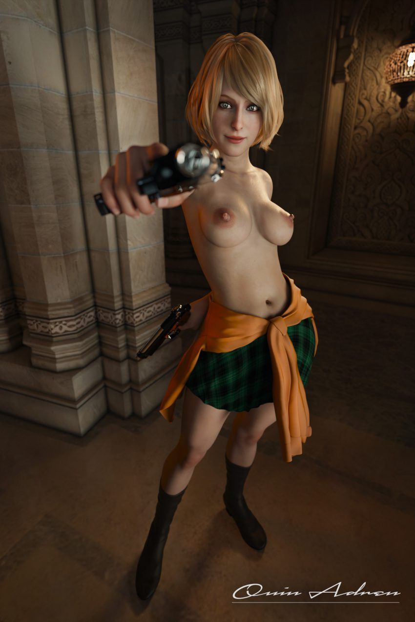 resident-evil-rule-–-skirt,-ashley-graham-(ella-freya),-solo,-hourglass-figure,-busty,-resident-evil-make