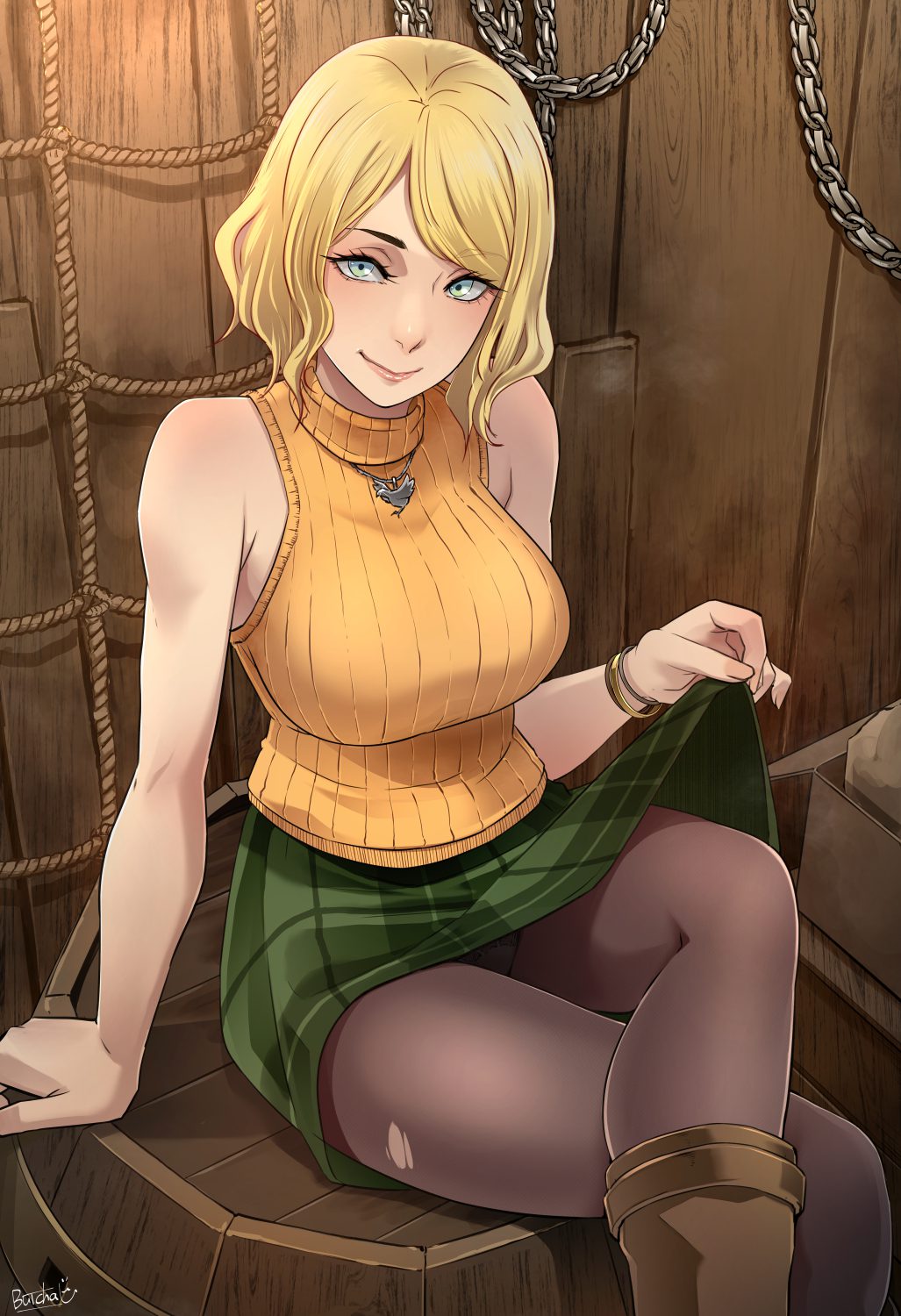 Sweater Anime Porn - Resident Evil Hentai Porn - Sweater, Panties, Skirt, Clothes Lift -  Valorant Porn Gallery