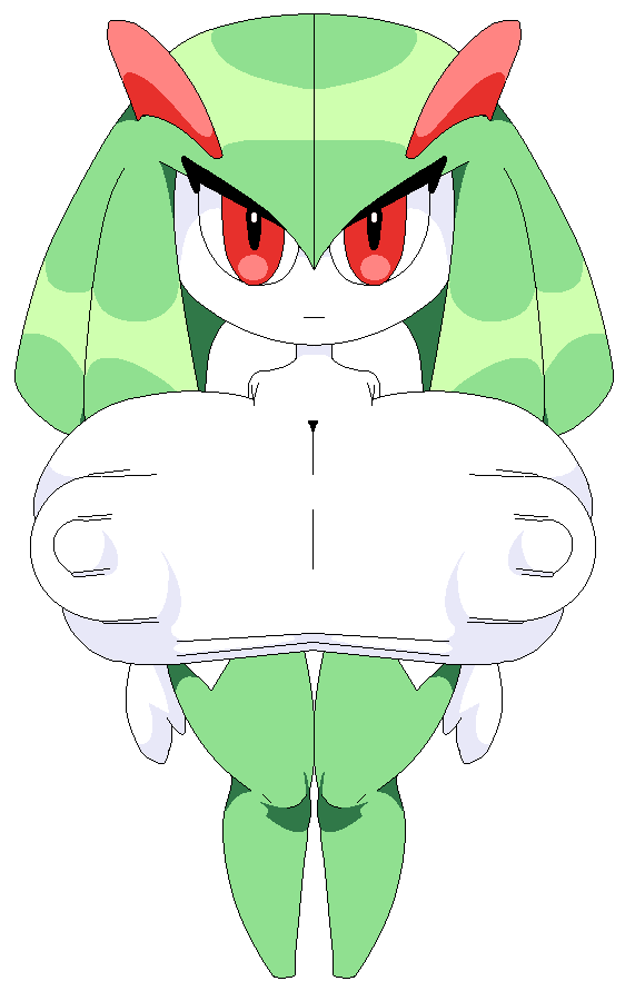 pokemon-hentai-–-nipples,-shortstack,-gigantic-breasts,-solo,-female-focus,-kirlia