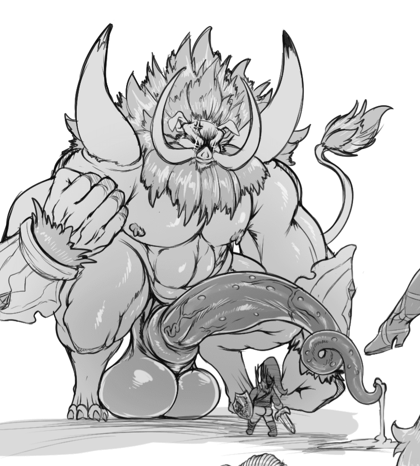 the-legend-of-zelda-rule-xxx-–-big-penis,-monochrome,-anthro,-animal-genitalia,-link