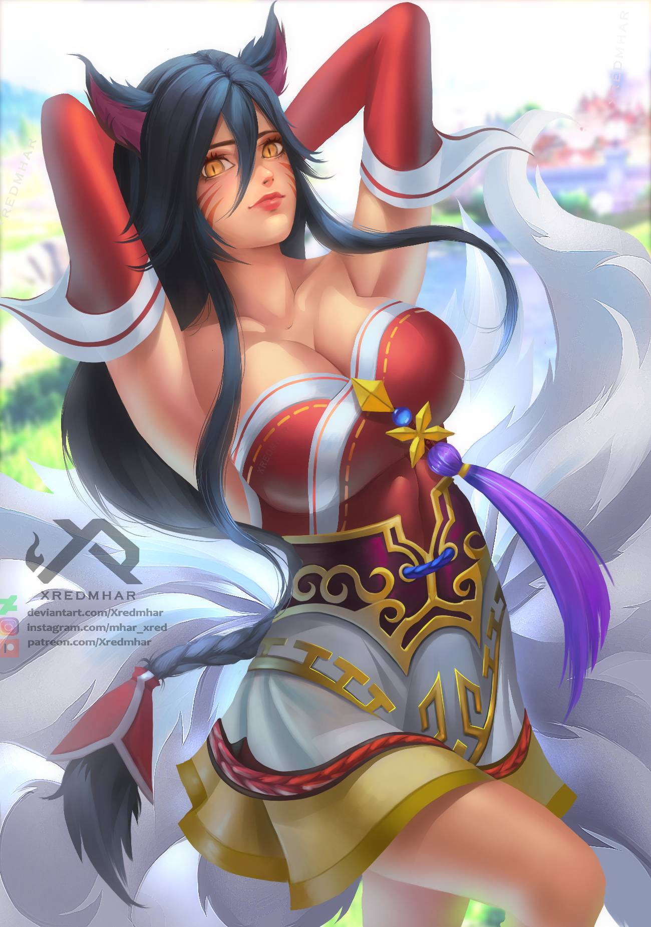 League Of Legends Hentai Fluffy Tails Female Hips Fluffy Tail Breasts Valorant Porn Gallery
