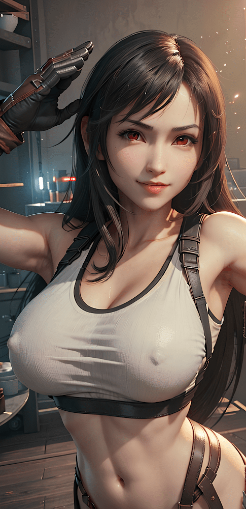 final-fantasy-game-hentai-–-clothed,-ai-generated,-salute,-tifa-lockhart