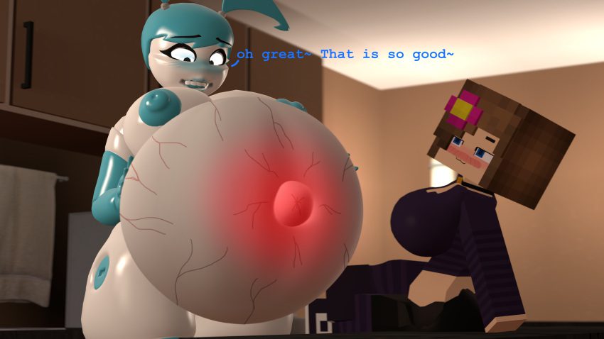 minecraft-rule-porn-–-my-life-as-a-teenage-robot,-source-filmmaker,-sfm,-hyper-belly,-artwork),-big-breasts,-nipples