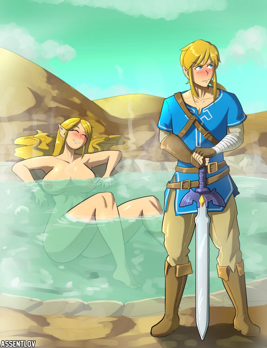 the-legend-of-zelda-porn-–-assentlov,-breath-of-the-wild,-breasts,-princess-zelda