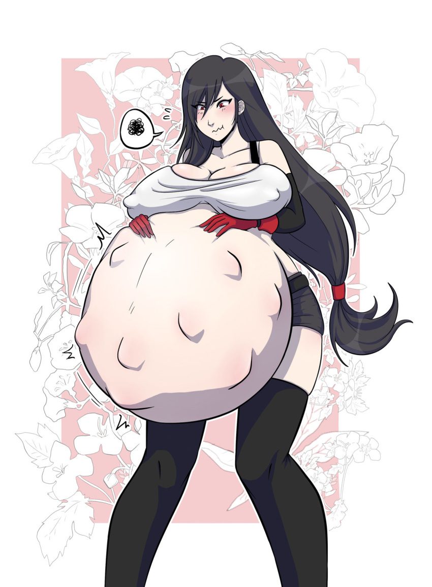 final-fantasy-hentai-art-–-big-belly,-ls,-female,-final-fantasy-vii