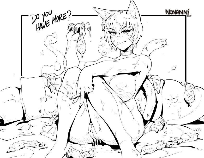 final-fantasy-xxx-art-–-cum,-miqo&#,-short-hair,-smile,-teasing,-smoking,-naked