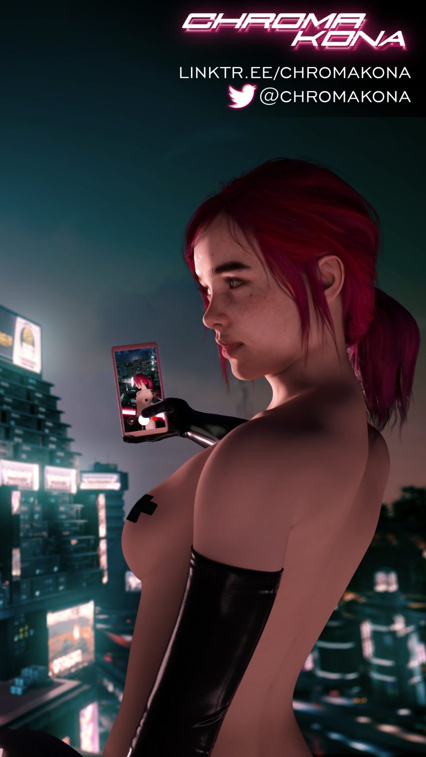 ellie-rule-porn-–-neon,-night,-pink-hair,-blender-(software),-rooftop