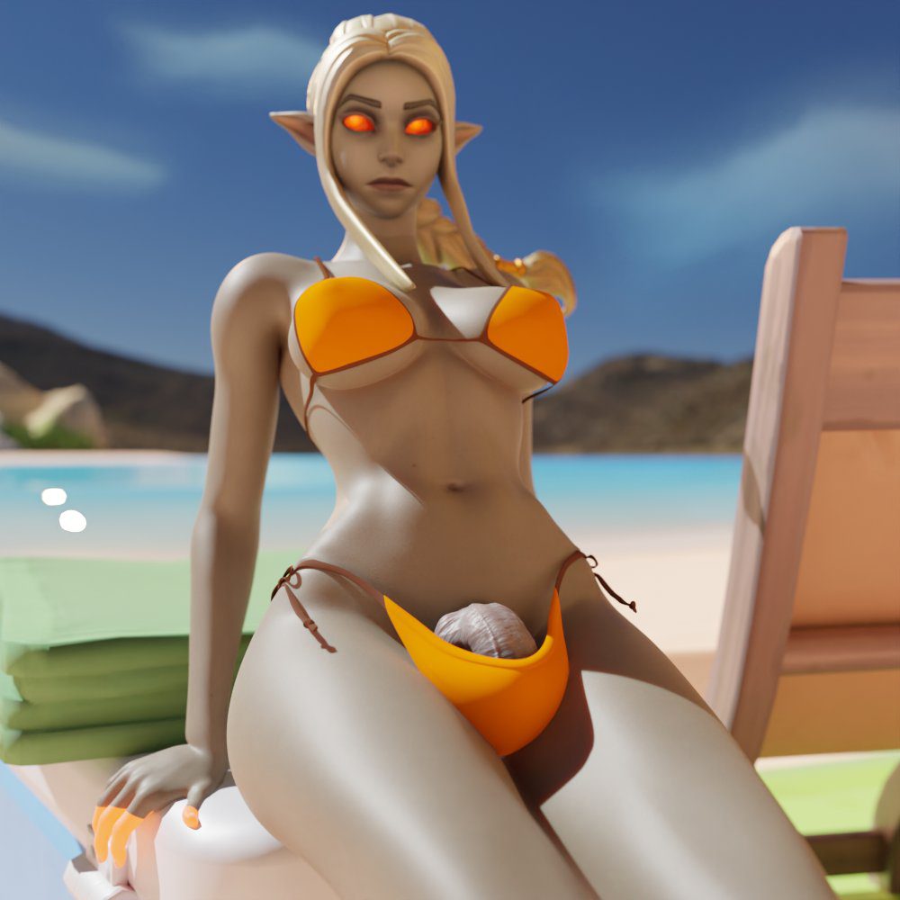 ember-hot-hentai-–-thighs,-bulge,-looking-away,-beach,-3d