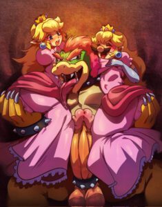 the-legend-of-zelda-hentai-porn-–-mario-(series),-licking,-long-penis,-bowser,-spiked-bracelet