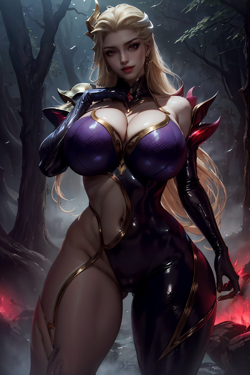 league-of-legends-porn-–-curvy-figure,-long-hair,-solo-female,-curvy-female,-seductive-look