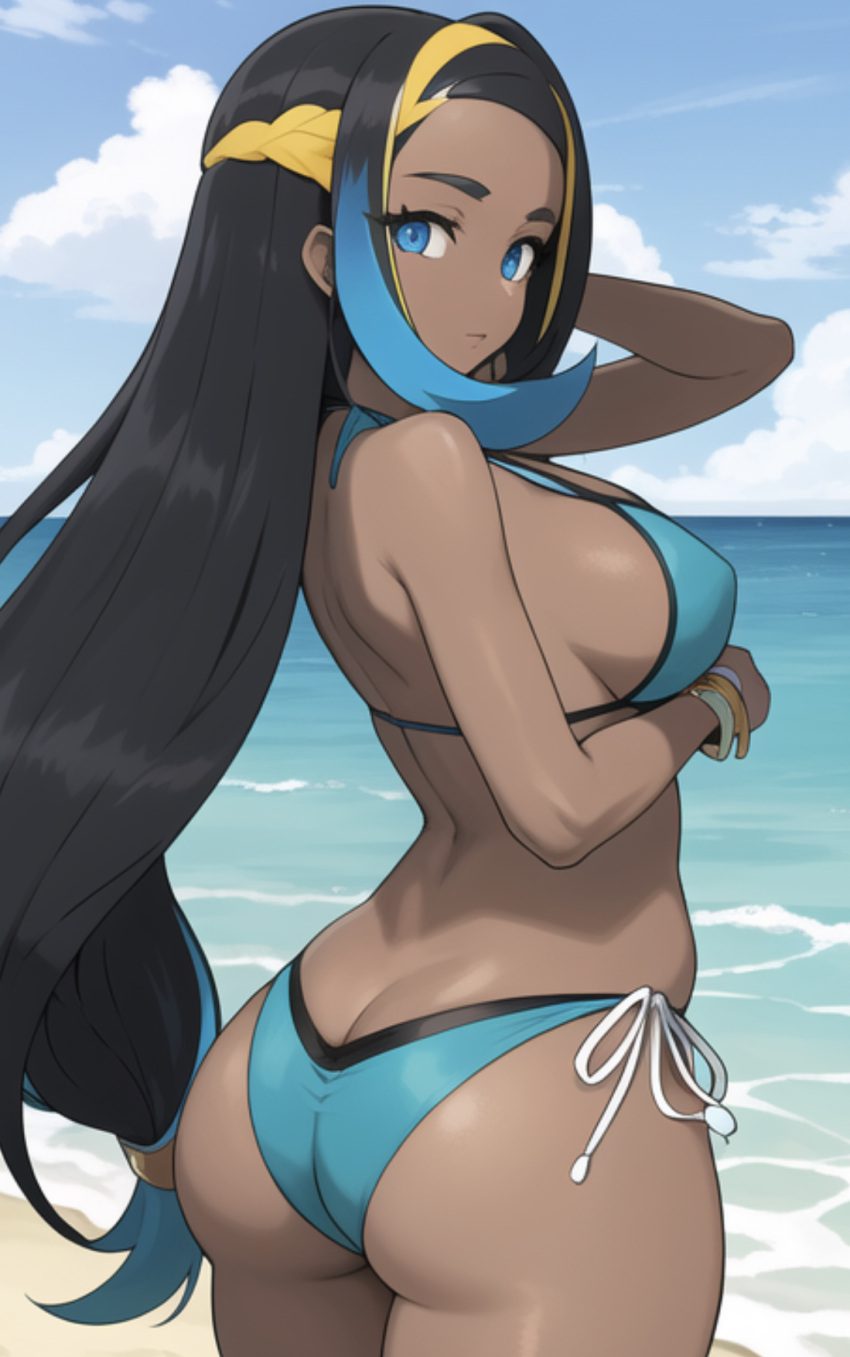 Nessa Free Sex Art Big Ass Ai Generated Pokemon Ss Blue Eyes  