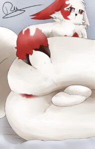 pokemon-rule-xxx-–-girly,-red-fur,-balls,-looking-at-viewer,-spread-butt,-fur