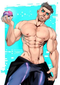 pokemon-porn-hentai-–-highres,-pokemon-sv,-e,-big-penis,-muscular,-male-only